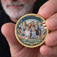 Load image into Gallery viewer, Personalized Commemorative Coin Custom Family Photo Gift