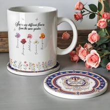 Load image into Gallery viewer, Personalized 250th Anniversary Ceramic Coaster Custom Name Gift