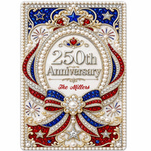 Load image into Gallery viewer, Personalized Metal Sign for 250th Anniversary USA Gift Decor