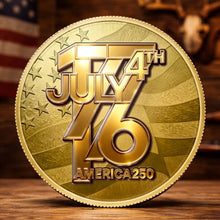 Load image into Gallery viewer, Personalized Commemorative Coin Custom Name 4th of July Gift for Family