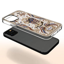 Load image into Gallery viewer, Personalized Clear Phone Case Custom Name for 4th of July