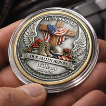 Load image into Gallery viewer, Personalized Memorial Commemorative Coin Custom Name Gift