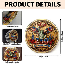 Load image into Gallery viewer, Personalized Commemorative Coin Custom Name Family Gift