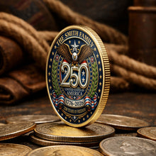 Load image into Gallery viewer, Custom Commemorative Coin 250 Years Freedom Gift for Dad