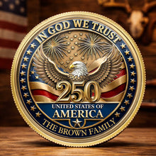 Load image into Gallery viewer, Personalized Commemorative Coin Custom Name Gift for Dad