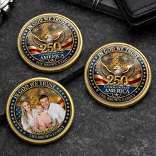 Load image into Gallery viewer, Personalized Commemorative Coin Custom Name Gift for Dad