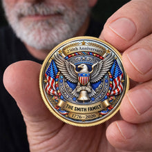 Load image into Gallery viewer, Personalized Commemorative Coin 250th Anniversary Gift for Family