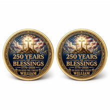 Load image into Gallery viewer, Personalized Commemorative Coin Custom Name Gift for Dad