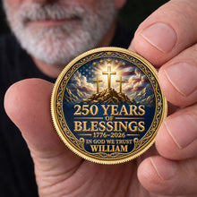 Load image into Gallery viewer, Personalized Commemorative Coin Custom Name Gift for Dad