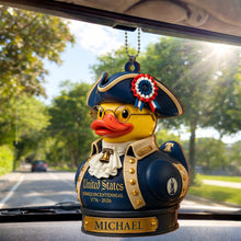 Load image into Gallery viewer, Personalized Wood Car Hanging Ornament Custom Name Gift