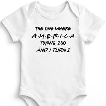 Load image into Gallery viewer, Personalized 1st Birthday Baby Onesie Custom Name Gift Idea