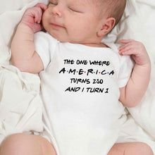 Load image into Gallery viewer, Personalized 1st Birthday Baby Onesie Custom Name Gift Idea