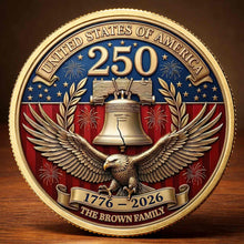 Load image into Gallery viewer, Personalized Commemorative Coin Custom Family Gift for Dad