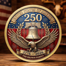 Load image into Gallery viewer, Personalized Commemorative Coin Custom Family Gift for Dad