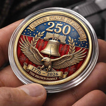 Load image into Gallery viewer, Personalized Commemorative Coin Custom Family Gift for Dad