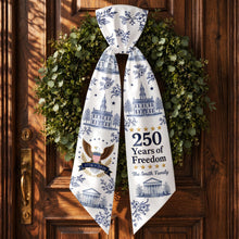 Load image into Gallery viewer, Personalized Decorative Sash Patriotic Eagle Custom Name Gift for Family