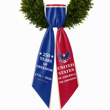 Load image into Gallery viewer, Personalized Patriotic Decorative Sash for 4th of July Party