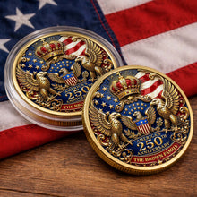 Load image into Gallery viewer, Custom Family Commemorative Coin Personalized 250th Anniversary Gift