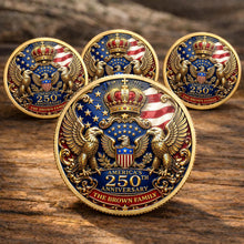 Load image into Gallery viewer, Custom Family Commemorative Coin Personalized 250th Anniversary Gift