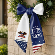 Load image into Gallery viewer, Personalized Patriotic Decorative Sash American Eagle Gift