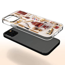 Load image into Gallery viewer, Personalized Clear Phone Case Custom Name Gift for Barber