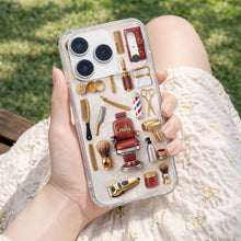 Load image into Gallery viewer, Personalized Clear Phone Case Custom Name Gift for Barber