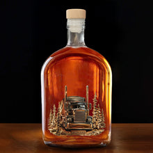 Load image into Gallery viewer, Personalized Whiskey Bottle Custom Name Gift for Dad Truck Driver