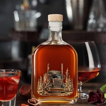 Load image into Gallery viewer, Personalized Whiskey Bottle Custom Name Gift for Dad Truck Driver