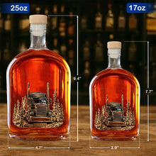 Load image into Gallery viewer, Personalized Whiskey Bottle Custom Name Gift for Dad Truck Driver