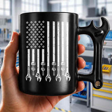 Load image into Gallery viewer, Personalized Wrench Handle Coffee Mug Custom Name Gift for Dad
