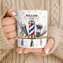 Load image into Gallery viewer, Personalized Barber Tools Coffee Mug Custom Gift for Dad