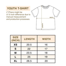 Load image into Gallery viewer, Personalized Patriotic Handprint Youth T-Shirt for Kids