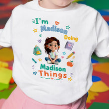 Load image into Gallery viewer, Personalized Custom Youth T-Shirt for Kids - Back to School Gift