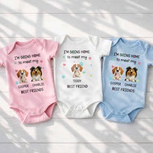 Load image into Gallery viewer, Personalized Custom Baby Onesie Cute Pet Design Gift for Kids