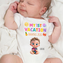 Load image into Gallery viewer, Personalized Custom Baby Onesie Soft Cotton Gift for Kids