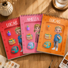 Load image into Gallery viewer, Personalized Sketch Book Custom Name Gift for Students