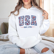 Load image into Gallery viewer, Personalized Floral Family Established Year T-Shirt for Mom & Dad