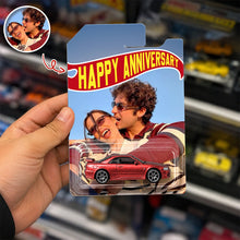 Load image into Gallery viewer, Personalized Photo Hot Wheels Anniversary Gift for Couple