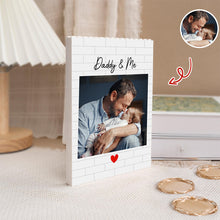 Load image into Gallery viewer, Personalized Photo Building Block Gift for Dad | Father's Day