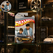 Load image into Gallery viewer, Personalized Toy Car Photo Gift for Dad Father's Day