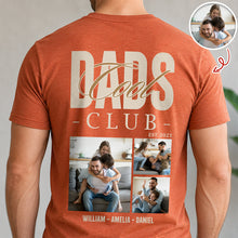 Load image into Gallery viewer, Custom Photo Comfort Shirt Cool Dads Club Gift for Father