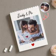 Load image into Gallery viewer, Personalized Photo Building Block Gift for Dad | Father's Day