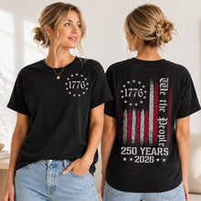 Load image into Gallery viewer, Personalized 250th Anniversary USA Flag Shirt for Dad