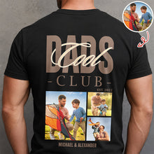 Load image into Gallery viewer, Custom Photo Comfort Shirt Cool Dads Club Gift for Father