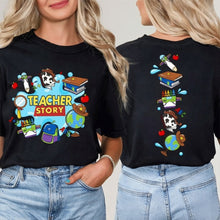 Load image into Gallery viewer, Personalized Teacher Shirt Cute School Supply Gift for Teachers