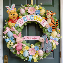 Load image into Gallery viewer, Personalized Easter Wooden Sign Custom Family Home Decor