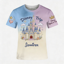 Load image into Gallery viewer, Personalized Disney Trip Vacation All Over Shirt Family Gift