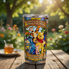 Load image into Gallery viewer, Personalized Winnie the Pooh Tumbler Anniversary Gift for Movie Fans