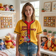 Load image into Gallery viewer, Personalized Kids Baseball Jersey 100th Anniversary Gift for Movie Fans