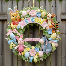 Load image into Gallery viewer, Personalized Easter Wooden Sign Custom Family Home Decor
